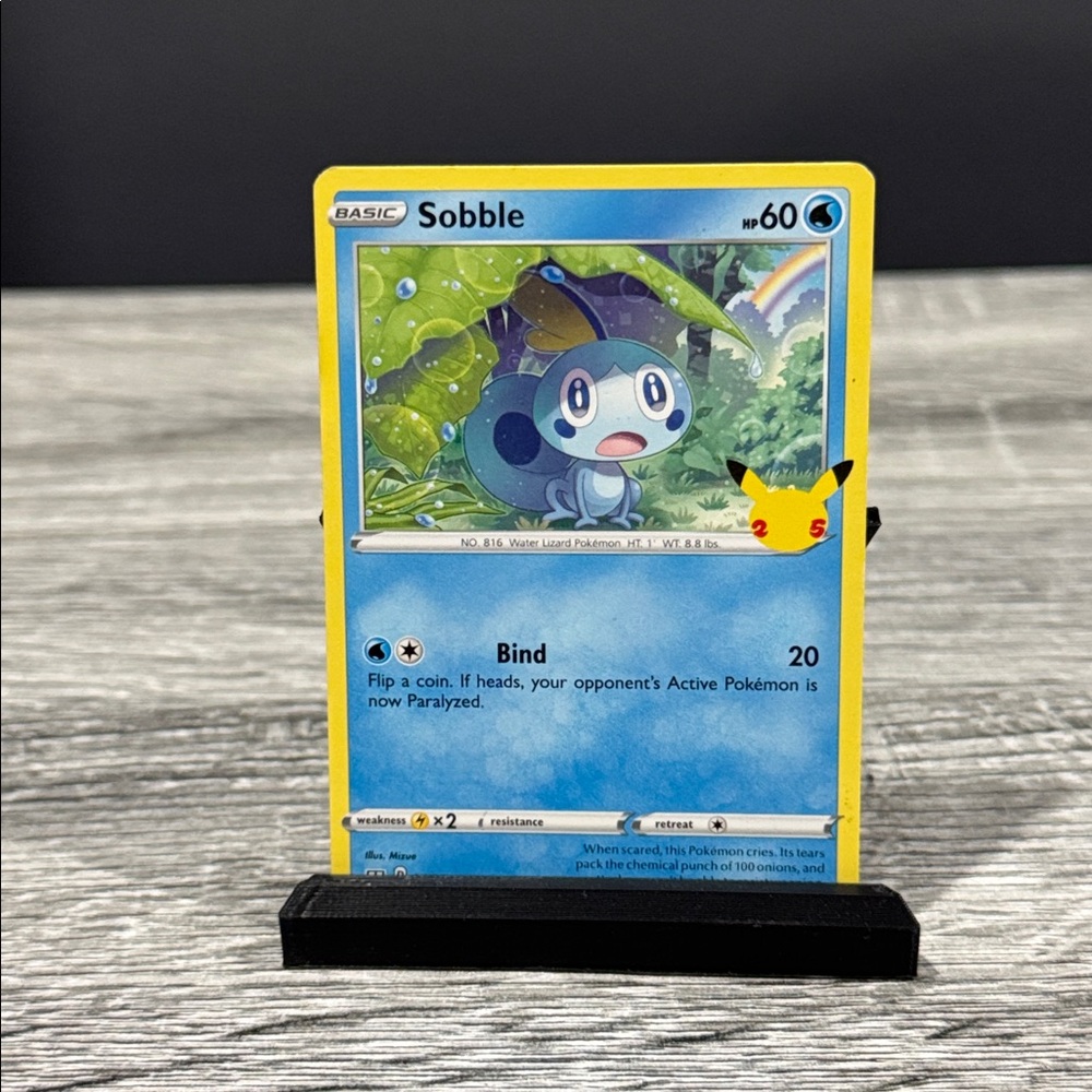 Pokémon | McDonald’s 25th Anniversary #24/25: Sobble (2021) - Trading Card